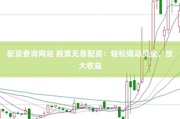配资查询网站 股票无息配资：轻松撬动资金，放大收益