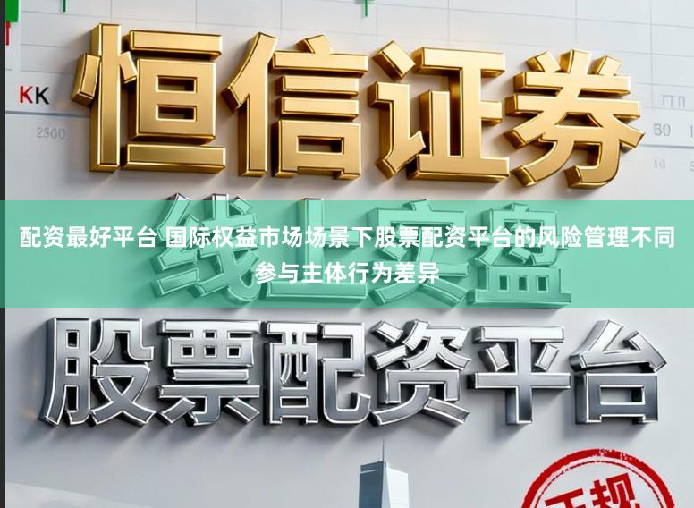 配资最好平台 国际权益市场场景下股票配资平台的风险管理不同参与主体行为差异