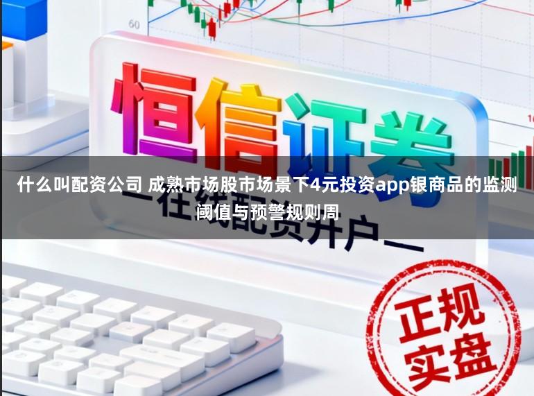 什么叫配资公司 成熟市场股市场景下4元投资app银商品的监测阈值与预警规则周
