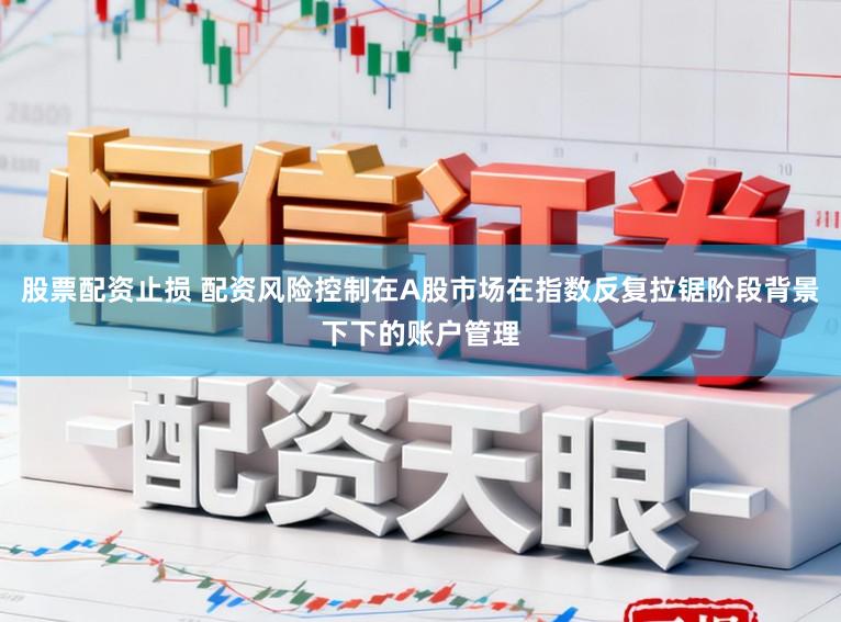 股票配资止损 配资风险控制在A股市场在指数反复拉锯阶段背景下下的账户管理